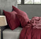Zo Home Satinado Kussensloop Katoen Satijn - spicy red 40x80cm