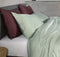 Zo Home Satinado Kussensloop Katoen Satijn - foam green 60x70cm