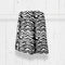 Zo Home Flanel Fleece Plaid Zebra - black - 140x200cm