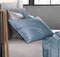 Zo Home Satinado Kussensloop Katoen Satijn - riviera blue 50x50cm