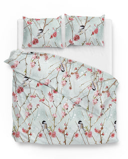 Zo Home Dekbedovertrek Flanel Sender - blauw