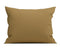 Yellow Kussensloop Percal Katoen cognac brown
