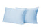 Elegance Kussensloop Hotelsluiting Percal Katoen licht blauw