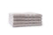 LINNICK Pure Douchelaken 70x140cm - silver - Set van 4