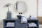 LINNICK Pure Douchelaken 70x140cm - silver - Set van 4
