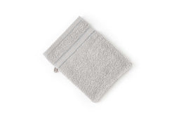 LINNICK Pure Washand 16x21cm - silver - Set van 6