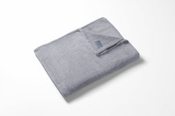 LINNICK Flanel Fleece Deken Croco - zilver - 140x200cm