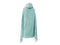LINNICK Hoodie Flanel Fleece Deken Met Capuchon Croco - mint groen - 130x180cm