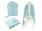 LINNICK Hoodie Flanel Fleece Deken Met Capuchon Croco - mint groen - 130x180cm