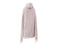 LINNICK Hoodie Flanel Fleece Deken Met Capuchon Croco - licht roze - 130x180cm