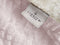LINNICK Hoodie Flanel Fleece Deken Met Capuchon Croco - licht roze - 130x180cm