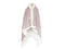 LINNICK Hoodie Flanel Fleece Deken Met Capuchon Croco - licht roze - 130x180cm