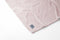 LINNICK Flanel Fleece Deken Croco - licht roze - 140x200cm