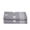 Seahorse Stardust 2 baddoeken 60 x 110 cm grey