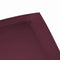 Hoeslaken double jersey 120x200/220cm burgundy (tot 25cm) Damai