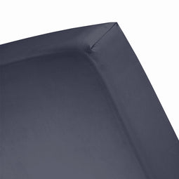 Hoeslaken double jersey 120x200/220cm peacoat (tot 25cm) Damai