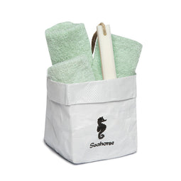 Seahorse cadeauset Pure lily green 3 gastendoekjes & zeep