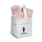 Seahorse cadeauset Pure pearl pink 3 gastendoekjes & zeep