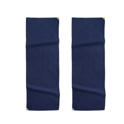 DDDDD tafelloper Triangle 50 x 150 cm blue per 2 stuks