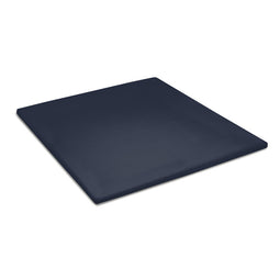 Cinderella Sundays - Topper Hoeslaken (tot 15 cm) - Satijn - 200x220 cm - Marine