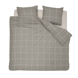 Cinderella Robyn - Dekbedovertrek - Satijn - 200x200/220 cm - Taupe