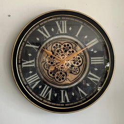 Homestylingshop Industriele klok - wandklok modern - wandklok landelijk 65cm