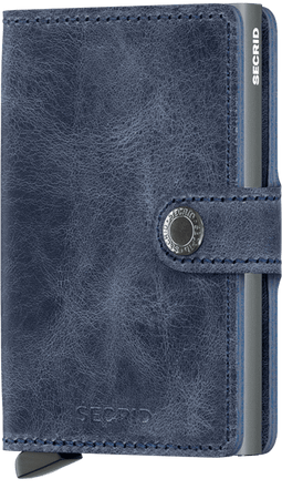 Secrid Mini wallet vintage blauw
