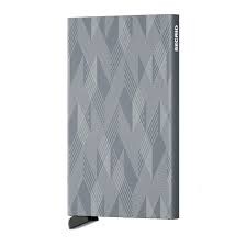 Secrid Cardprotector Zigzag laser titanium