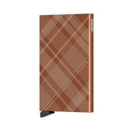 Secrid Cardprotector Tartan laser rust