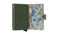 Secrid Mini wallet Crisple Pistachio floral