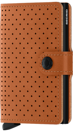 Secrid Mini wallet Perforated Cognac