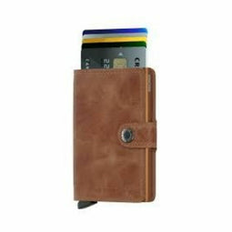 Secrid Mini wallet vintage cognac-rust