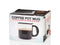 Bitten koffiepot mok