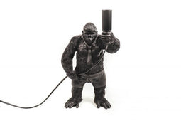 Housevitamin staande gorilla lamp zwart