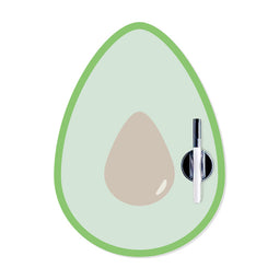 Balvi magnetisch whiteboard Avocado