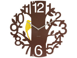 Karlsson Woodpecker wandklok
