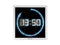 Karlsson wandklok LED the time roll