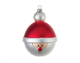 Alessi kerstbal van glas Babbonatale