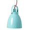 Retro metalen hanglamp 'turquoise' Done by Deer