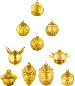 Alessi kerstballen giftset goud