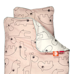 1-Persoons dekbedovertrek Contour powder Done by Deer