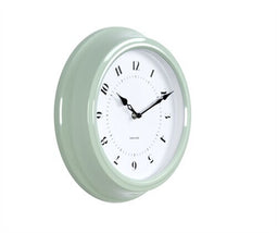 Karlsson Fifties retro wandklok Jade Green
