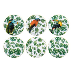 &k Onderzetters Jungle set 6 stuks