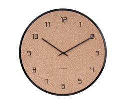Karlsson wandklok Modest Cork Armando Breeveld