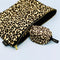 Contoured Sleep Mask & Accessories Bag Set - Animal Print