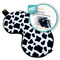 Satin Sleep Mask - Cow Print - Sleep Mask Only