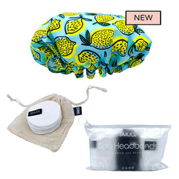 Shower & Spa Set - Lemon Print