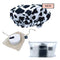 Shower & Spa Set - Cow Print