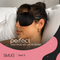 Contoured 3D Blackout Sleep Mask - Black - Sleep Mask Only