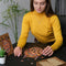 UNIDRAGON Wooden Jigsaw Puzzle Animal - Gentle Lynx - 297 pcs - King Size 27x41 cm